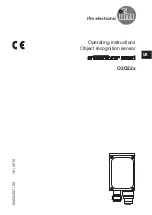 Preview for 1 page of IFM Electronic efector 250 O2D22x Operating Instructions Manual