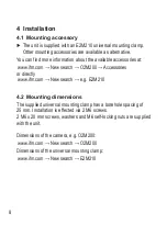 Предварительный просмотр 8 страницы IFM Electronic efector 250  O2M202 Operating Instructions Manual