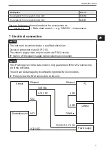 Preview for 7 page of IFM Electronic Efector 250 O3M150 Brief Instructions