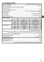 Предварительный просмотр 23 страницы IFM Electronic efector 300 SD6101 Operating Instructions Manual