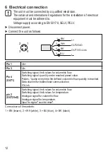 Preview for 12 page of IFM Electronic efector 300 SD9000 Operating Instructions Manual