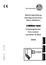 Предварительный просмотр 1 страницы IFM Electronic efector 300 SI0508 Operating Instructions Manual