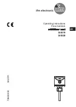 Preview for 1 page of IFM Electronic efector 300 SI0519 Operating Instructions Manual