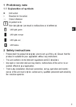 Preview for 3 page of IFM Electronic efector 300 SI0519 Operating Instructions Manual