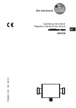 Preview for 1 page of IFM Electronic Efector 300 SM7050 Operating Instructions Manual