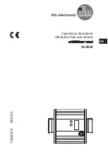 Preview for 1 page of IFM Electronic efector 300 SU9004 Operating Instructions Manual