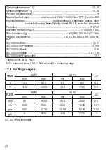 Preview for 22 page of IFM Electronic efector 300 SU9004 Operating Instructions Manual