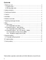 Preview for 2 page of IFM Electronic efector 300 SV Series Operating Instructions Manual