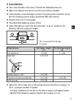 Preview for 5 page of IFM Electronic efector 300 SV Series Operating Instructions Manual