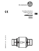 IFM Electronic Efector 300 Operating Instructions Manual предпросмотр