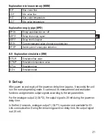 Предварительный просмотр 21 страницы IFM Electronic Efector 300 Operating Instructions Manual