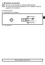 Preview for 3 page of IFM Electronic Efector 600 TA3233 Installation Instructions