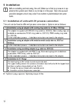 Preview for 12 page of IFM Electronic Efector 600 TAD081 Operating Instructions Manual