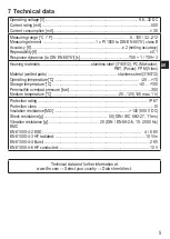 Preview for 5 page of IFM Electronic Efector 600 TC7430 Operating Instructions