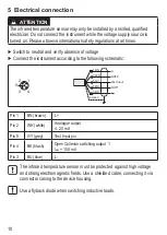 Предварительный просмотр 10 страницы IFM Electronic EFECTOR 600 TW20 Series Operating Instructions Manual