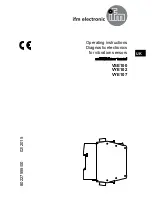 Preview for 1 page of IFM Electronic efector 800 VSE100 Operating Instructions Manual