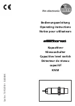 Предварительный просмотр 1 страницы IFM Electronic efector150 Operating Instructions Manual