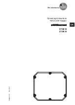 IFM Electronic efector190 DTE810 Operating Instructions Manual preview