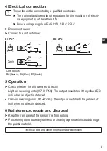 Preview for 3 page of IFM Electronic efector200 O7H2 Series Operating Instructions