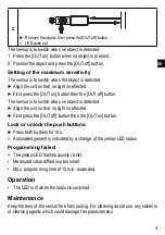 Preview for 3 page of IFM Electronic efector200 OGT3 Series Operating Instructions