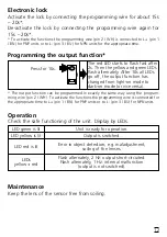 Preview for 13 page of IFM Electronic efector200 OJ Operating Instructions Manual