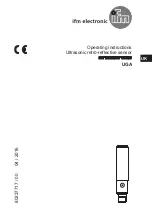 IFM Electronic efector230 UGA Operating Instructions preview