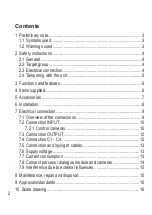 Preview for 2 page of IFM Electronic efector250 E2M250 Operating Instructions Manual