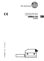 IFM Electronic efector300 SD5000 Operating Instructions Manual предпросмотр