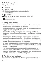 Предварительный просмотр 4 страницы IFM Electronic efector300 SD6050 Operating Instructions Manual