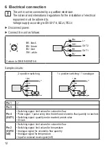 Предварительный просмотр 12 страницы IFM Electronic efector300 SD6050 Operating Instructions Manual