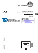 Preview for 1 page of IFM Electronic efector300 SM8000 Operating Instructions Manual