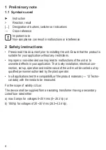 Preview for 4 page of IFM Electronic efector300 SM8000 Operating Instructions Manual