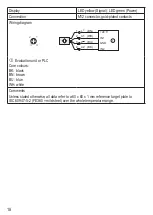 Preview for 18 page of IFM Electronic GM705S Original Operating Instructions