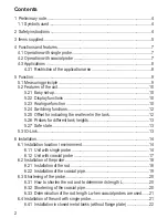 Preview for 2 page of IFM Electronic LR3000 Operating Instructions Manual