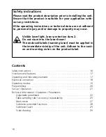 Предварительный просмотр 16 страницы IFM Electronic O1D100 Operating Instructions Manual