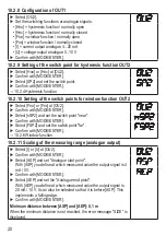 Предварительный просмотр 20 страницы IFM Electronic O1D108 Operating Instructions Manual