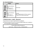 Preview for 12 page of IFM Electronic OBF5xx Operating Instructions Manual