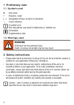 Preview for 4 page of IFM Electronic OPD100 Operating Instructions Manual