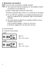 Preview for 4 page of IFM Electronic OPL2 Series Operating Instructions Manual