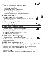 Предварительный просмотр 21 страницы IFM Electronic PG24 Series Operating Instructions Manual