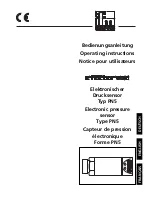 IFM Electronic PN5 series Operating Instructions Manual preview