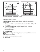 Preview for 6 page of IFM Electronic PN7000 Operating Instructions Manual