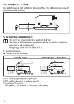 Предварительный просмотр 10 страницы IFM Electronic SD5100 Operating Instructions Manual