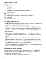 Предварительный просмотр 4 страницы IFM Electronic SD8000 Operating Instructions Manual