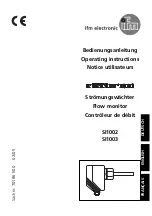 IFM Electronic SI1002 Operating Instructions Manual preview