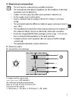 Preview for 7 page of IFM Electronic SI5006 Operating Instructions Manual