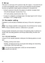 Preview for 30 page of IFM Electronic SM2000 Operating Instructions Manual