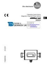 Preview for 1 page of IFM Electronic SM6000 Operating Instructions Manual