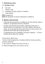 Preview for 4 page of IFM Electronic SM6000 Operating Instructions Manual