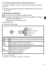 Preview for 15 page of IFM Electronic SM6000 Operating Instructions Manual